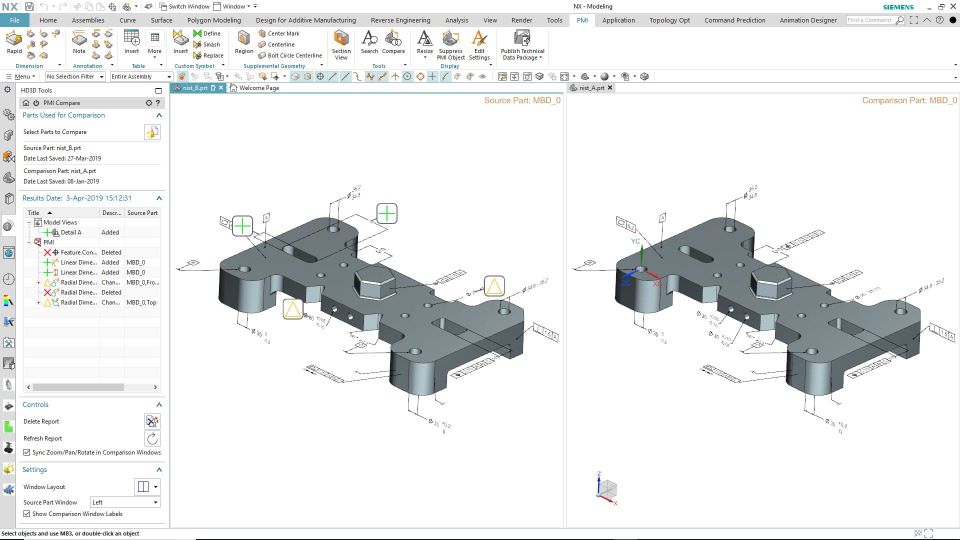 NXCAD projects